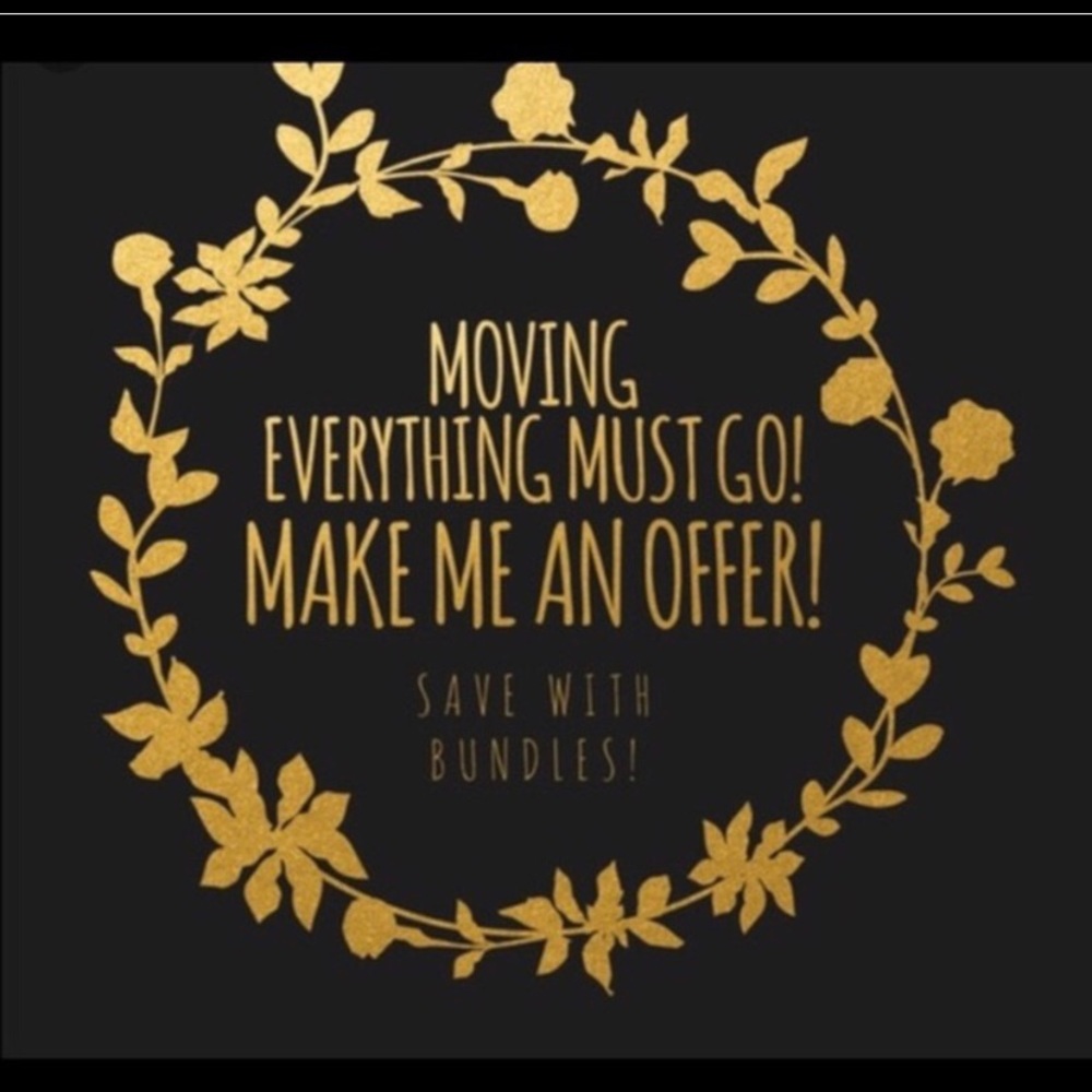 Moving sale